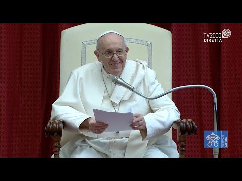 Papa Francesco, Udienza Generale del 12 maggio 2021