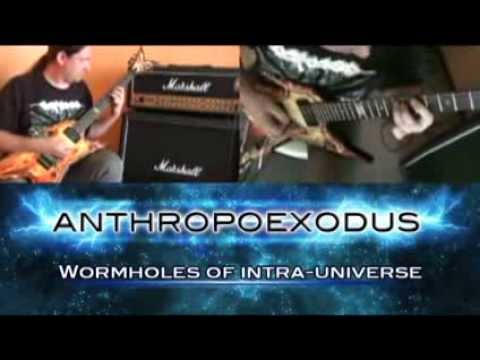 Wormholes of intra-universe guitar play through.