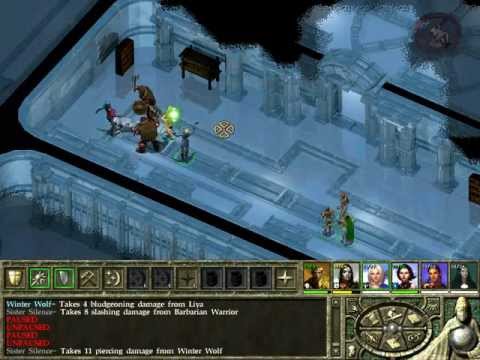 Icewind Dale 2 GamePlay - 021 - Ice Temple Part 1 _ Cathin and Lysara