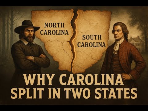 Why Carolina Split Into Two States | The Real Story of North vs South Carolina