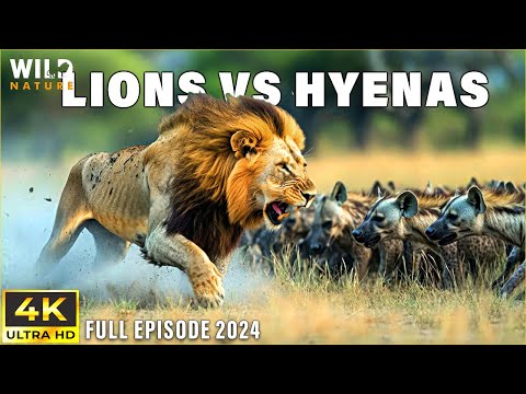 LIONS VS HYENAS | Clash of Predators in the Savannah | Animal documentary
