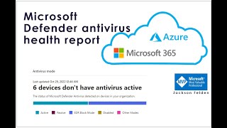 Microsoft Defender antivirus health report