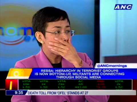 Maria Ressa talks about "10 Days, 10 Years: From Bin Laden to Facebook"
