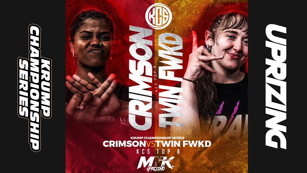 Crimson vs Twin FWKD | Top 4 | KCS x The Uprizing | Krump Battle