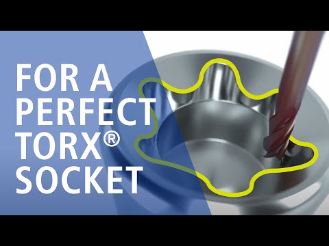 Torx® sockets machining - Crazy Hexalobe