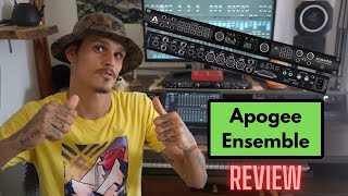 Video thumbnail for Apogee Ensemble thunderbolt (Review) Apogee control and integration with Logic by UGStudioZ
