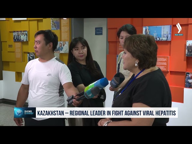 Қазақстан вирустық гепатиттермен күресте көшбасшы