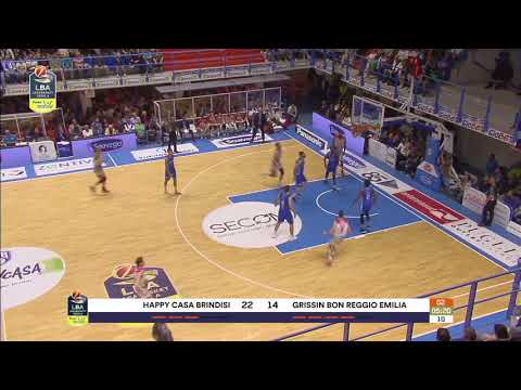 HIGHLIGHTS / Happy Casa Brindisi - Grissin Bon Reggio Emilia 75-72