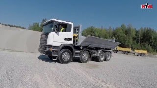 Scania hydroboard tippvagn KH-KIPPER HYVA hydraulik