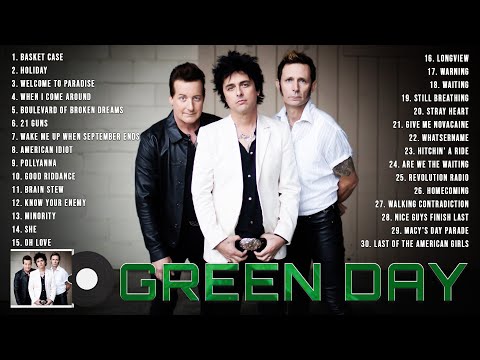 GreenDay Greatest Hits Full Album 2022 ~ The Best Of GreenDay  ~ GreenDay  Best Songs Collection