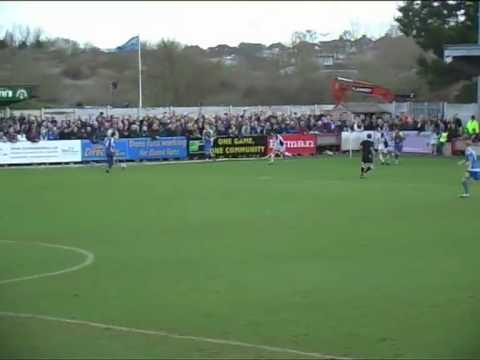 AFC Wimbledon 2-0 Dorchester Town, 14 March 2009