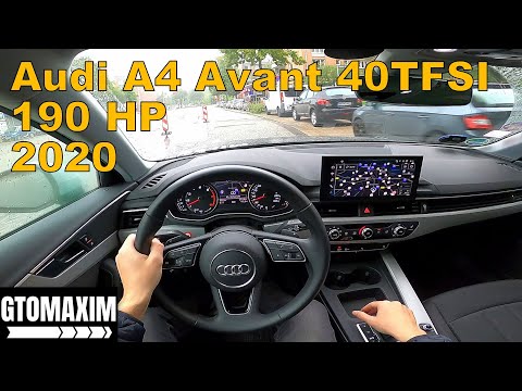 Audi A4 Avant 40 TFSI - POV TEST DRIVE