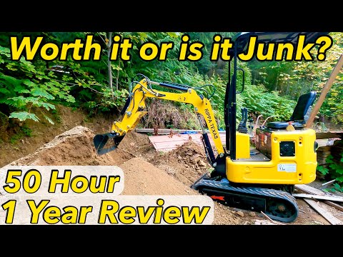 Chinese mini Excavator 1 Year 50 Hour Review Rippa R319 #miniexcavator #review #excavator
