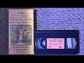 Opening To The Velveteen Rabbit 1985 Vhs