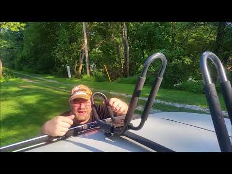 Cheap J-Bar Kayak Racks