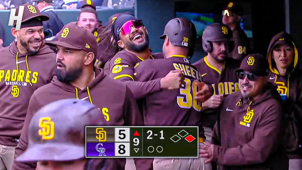 San Diego Padres INSANE 9th Inning COMEBACK vs Rockies 😱🔥