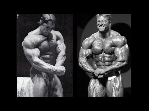 Arnold Schwarzenegger(1974 Mr.O) Vs Gunter Schlierkamp(2002 Mr.O)