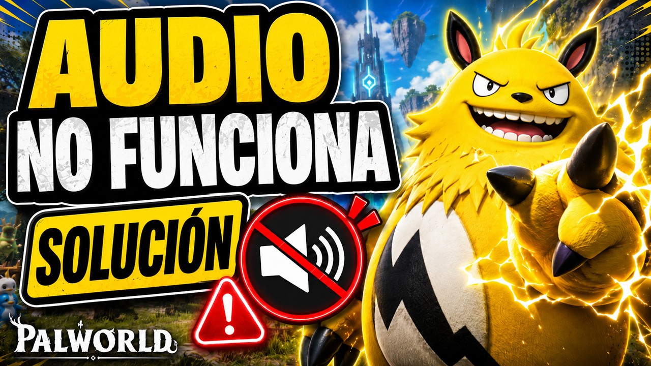 Palworld No Funciona el Sonido, Audio Cortado, Lag SOLUCIÓN✅