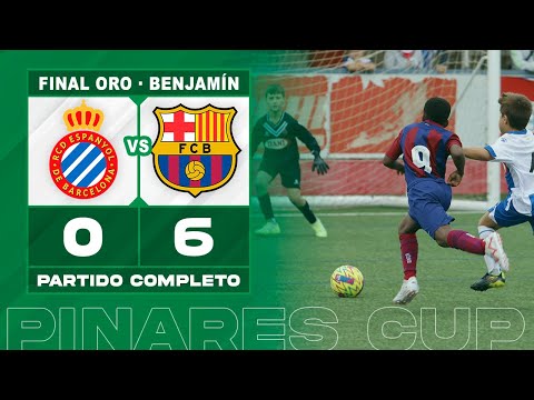 R.C.D. Espanyol 0-6 F.C. Barcelona | Benjamín | FINAL ORO | PARTIDO COMPLETO