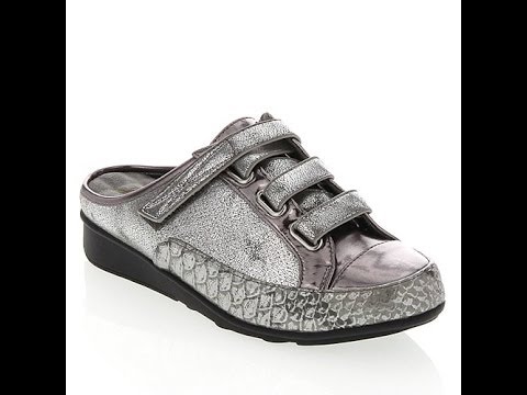 Joan Boyce "Candice" Metallic Sneaker Mule