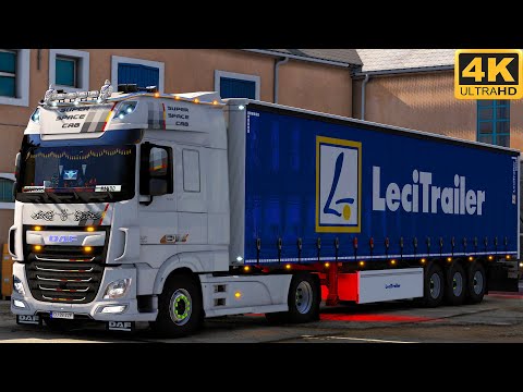 [G29] ETS2 (4K 60FPS) | DAF XF E6 510 | BORDEAUX 🇫🇷 - RENNES 🇫🇷
