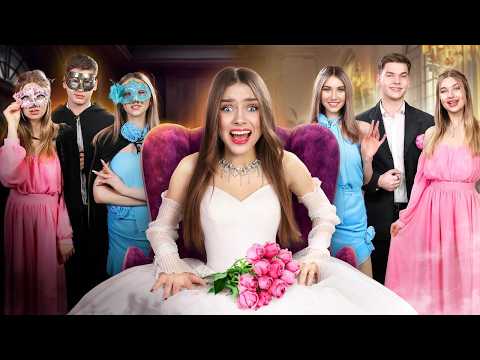 Passar a Noite em Uma Mansão Misteriosa! Sobreviver a um Jogo de Esconde-Esconde em um Casamento