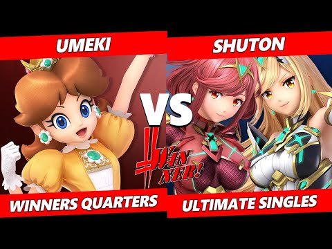WINNER! #5 Winners Quarters - Umeki (Daisy) Vs. Shuton (Pyra Mythra) SSBU Ultimate Tournament