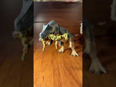 Jurassic World Allosaurus  #dinosaur #allosaurus #jurassicworld #stopmotion #actionfigure #animation