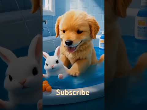 The  dog🐕. And rabbit 🐇 kid#shortvideos #viralvideo ubaid-h9e #dog