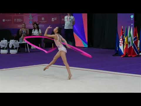 KAZ MEIRZHANOVA Aiym Ribbon Seniors FIG RG WCCup Cluj Napoca 2025
