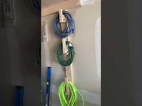 Garage Tool Storage Tips. #shorts #tips #diy