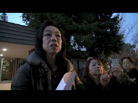 US Protest Against Japanese "Comfort Women" Yumiko Yamamoto Sex Slave Denialists In Redwood City