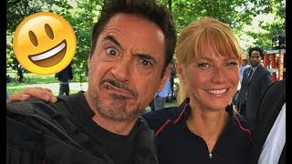 Avengers 4 Cast - 😊😅😊  FUNNY AND HILARIOUS MOMENTS - TRY NOT TO LAUGH 2018