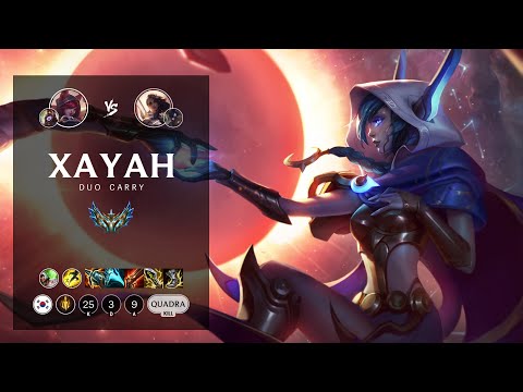 Xayah ADC vs Samira - KR Challenger Patch 12.20