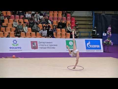 Aurora Arvelo (FIN)  hoop  Grand Prix Moscow 2017