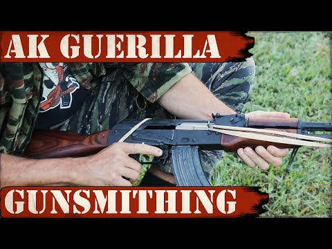 AK guerilla Gunsmithing - Rubber Band & Toothpick!
