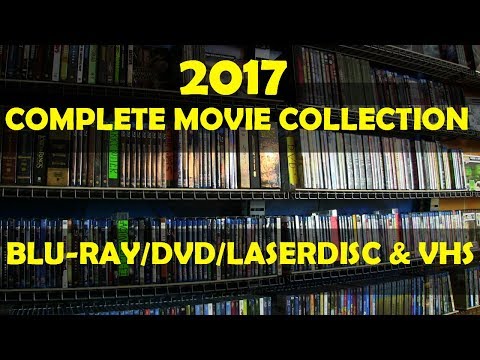 2017 Complete Movie Collection (Blu-Ray/DVD/Laserdisc/VHS)
