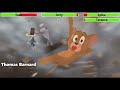 Tom And Jerry 2021 Hotel Lobby Battle With Healthbars