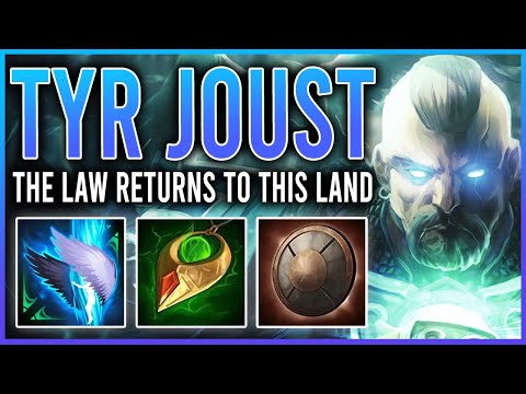 HOW TO BUILD TYR IN JOUST! - SMITE Joust Gameplay #smite #smiteseason9 #smitejoust