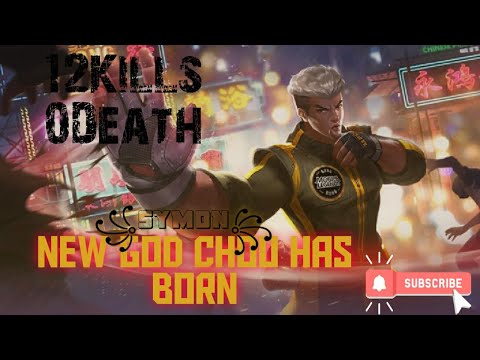 New God Chou has born ꧁Symon꧂ 12kills 0death
