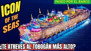 ICON  OF THE SEAS: El Crucero Más Grande y Avanzado del Mundo – Así es Vivirlo por Dentro