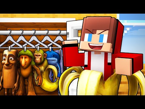 JJ Can Shapeshift Into ANY ITALIAN BRAINROT ANIMAL To Prank Mikey in Minecraft (Maizen)