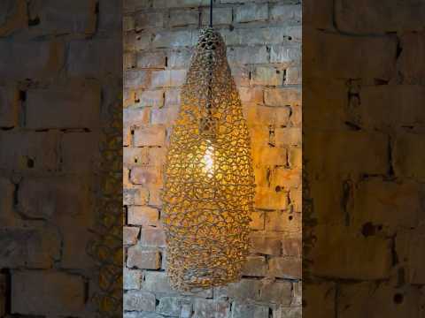 Відео-огляд люстри плетеної Bali Style 74 см