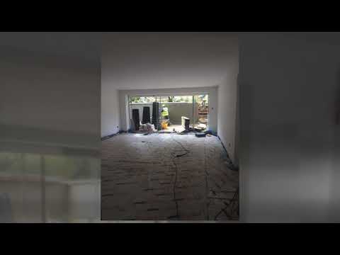 Project in Easher, a big new loft space with underfloor heating