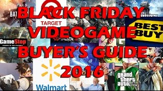 Black Friday 2016: Guide to the Cheapest Games and