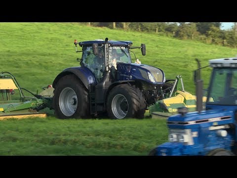 GRASSMEN TV - 'Rain & Grain' Machinery Lineup - Part 1: Mowers & Tedder