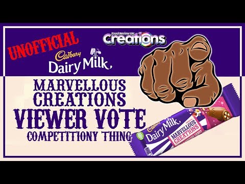 Cadbury Marvellous Creations VIEWER VOTE COMPETITION!