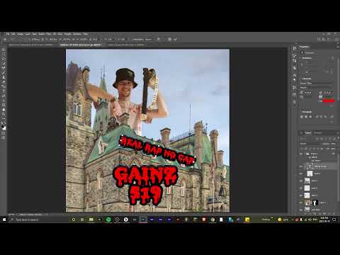 Photoshop session | Album art Cottreezy + Gainz519 | Jellifish Studio