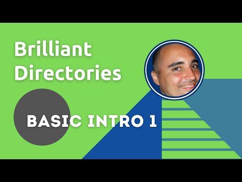 Basic Intro 1 - Customizing Brilliant Directories
