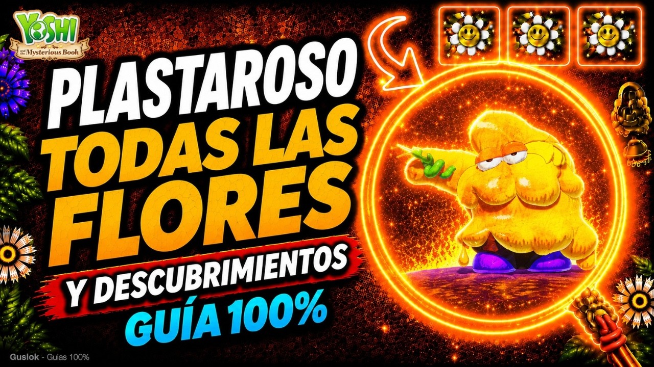 Plastaroso Todos los Coleccionables 100% | Yoshi and the Mysterious Book Plastaroso Todos los Coleccionables 100% | Yoshi and the Mysterious Book